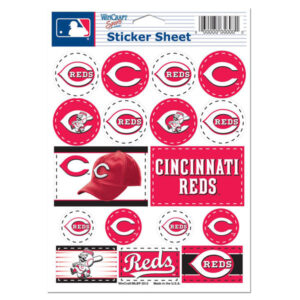 Cincinnati Reds Sticker Sheet